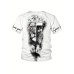 Stylish Cross & Lion Pattern Print Men's Comfy Chic T-shirt, Graphic Tee Men's Summer Outdoor Clothes, Men's Clothing, Tops For Men, Gift For Men Stylish Cross & Lion Pattern Print Men's Comfy Chic T-shirt, Graphic Tee Men's Summer Outdoor Clothes, Men's Clothing, Tops For Men, Gift For Men