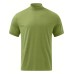 Solid Color Men's Short Sleeve Turtleneck Stretch Comfy T-shirt, Summer Streetwear Solid Color Men's Short Sleeve Turtleneck Stretch Comfy T-shirt, Summer Streetwear